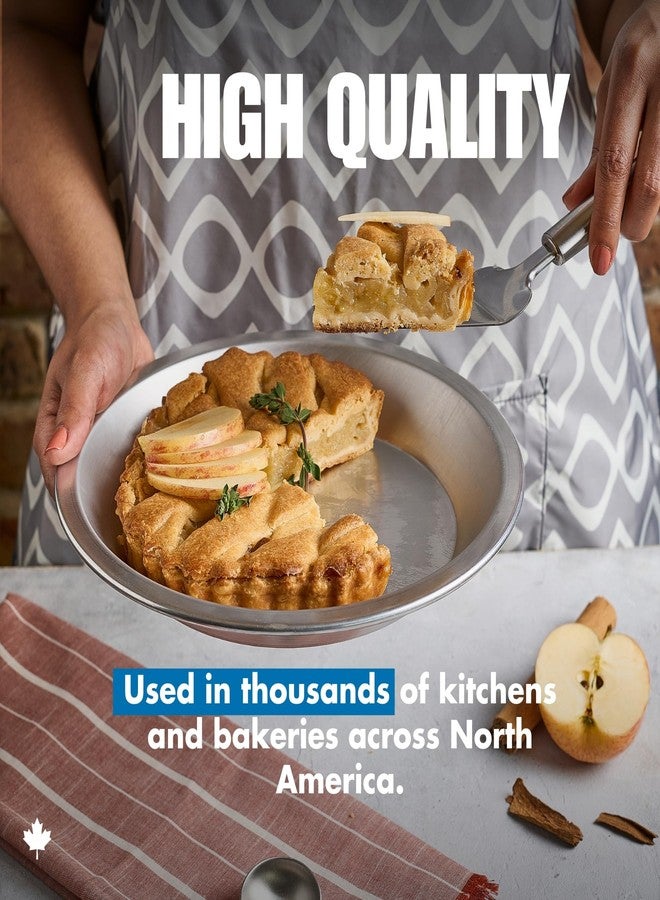 Norjac 9 Inch Pie Pan, 3 Pack, 1.25 Inch Deep, Round Aluminum Baking Pans for Oven, Rust-Free, Durable, Made in Canada - Image 5